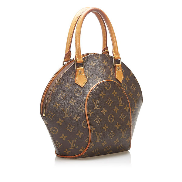 ルイ ヴィトン モノグラム エリプス PM M51127 ブラウン PVC レザー ハンドバッグ レディース LOUIS VUITTON 中古