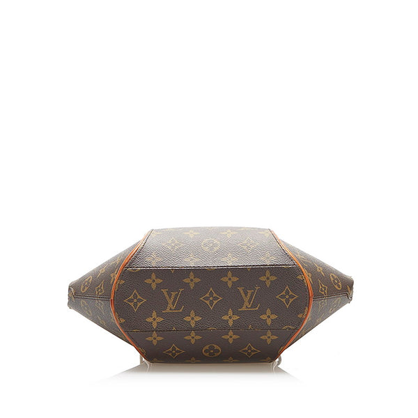ルイ ヴィトン モノグラム エリプス PM M51127 ブラウン PVC レザー ハンドバッグ レディース LOUIS VUITTON 中古
