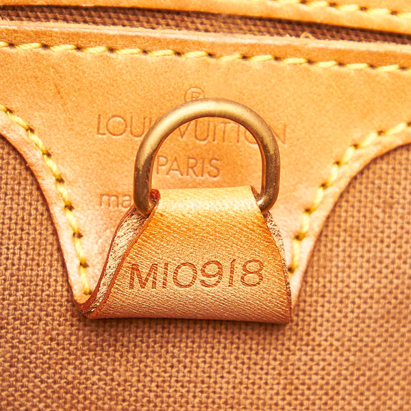 ルイ ヴィトン モノグラム エリプス PM M51127 ブラウン PVC レザー ハンドバッグ レディース LOUIS VUITTON 中古