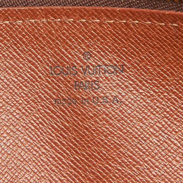 ルイ ヴィトン モノグラム パピヨン30 M51385 ブラウン PVC レザー ハンドバッグ レディース LOUIS VUITTON 中古