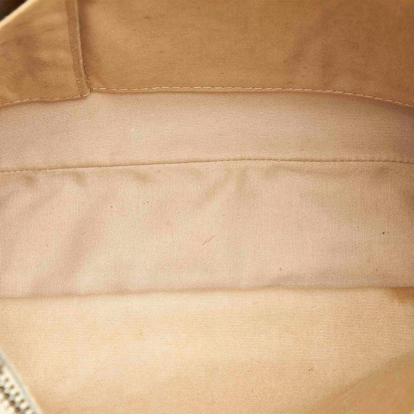 ルイ ヴィトン エピ パッシィPM M5296J ホワイト レザー ハンドバッグ レディース LOUIS VUITTON 中古