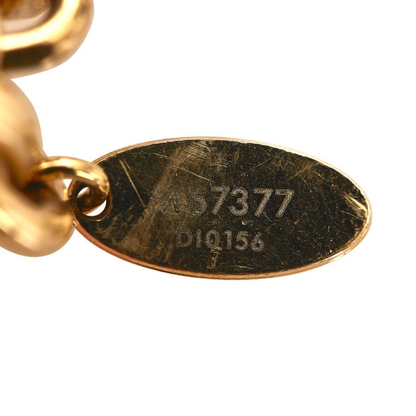 ルイ ヴィトン カレイドV M67377 ゴールド メッキ キーホルダー レディース LOUIS VUITTON 【中古】