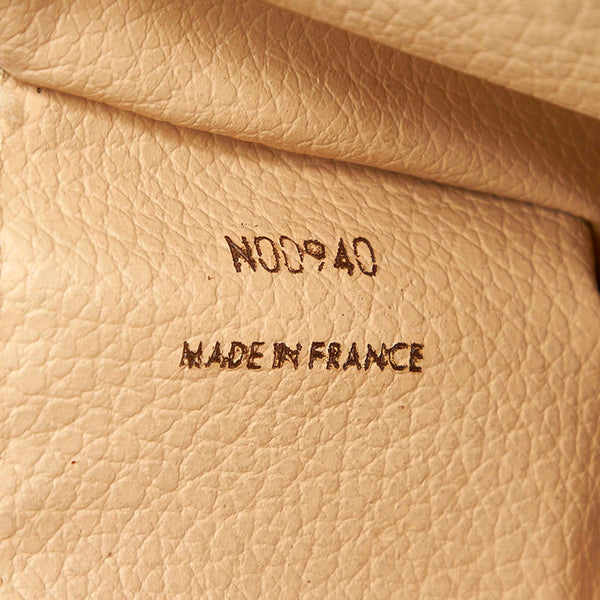 ルイ ヴィトン モノグラム トゥルーストワレット M47522 ブラウン PVC ポーチ レディース LOUIS VUITTON 中古