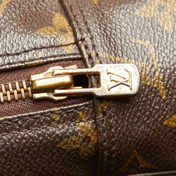 ルイ ヴィトン モノグラム トゥルーストワレット M47522 ブラウン PVC ポーチ レディース LOUIS VUITTON 中古