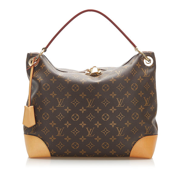 ルイ ヴィトン モノグラム ベリー PM M41623 ブラウン PVC レザー ショルダーバッグ レディース LOUIS VUITTON 中古