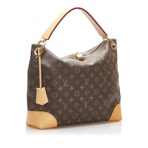 ルイ ヴィトン モノグラム ベリー PM M41623 ブラウン PVC レザー ショルダーバッグ レディース LOUIS VUITTON 中古