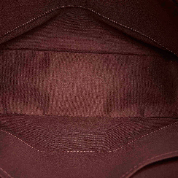 ルイ ヴィトン モノグラム ベリー PM M41623 ブラウン PVC レザー ショルダーバッグ レディース LOUIS VUITTON 中古