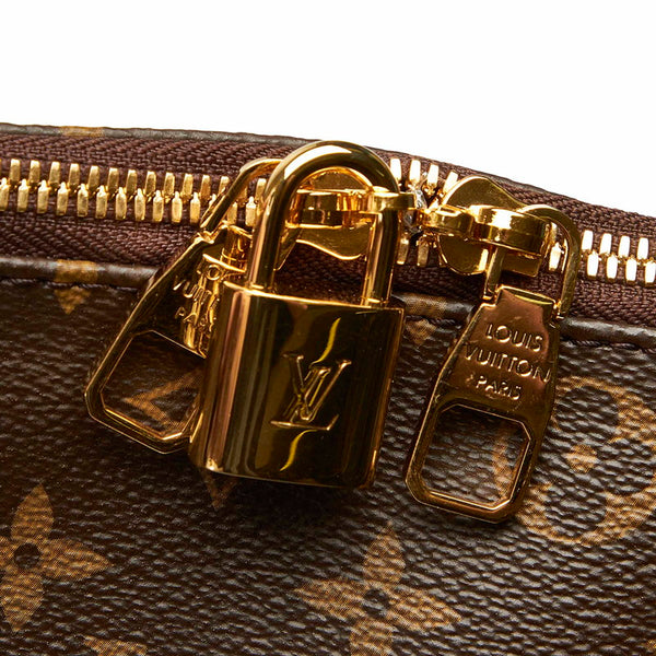 ルイ ヴィトン モノグラム ベリー PM M41623 ブラウン PVC レザー ショルダーバッグ レディース LOUIS VUITTON 中古