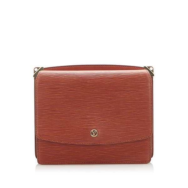 ルイ ヴィトン エピ グルネル M52363 ブラウン レザー ショルダーバッグ レディース LOUIS VUITTON 中古