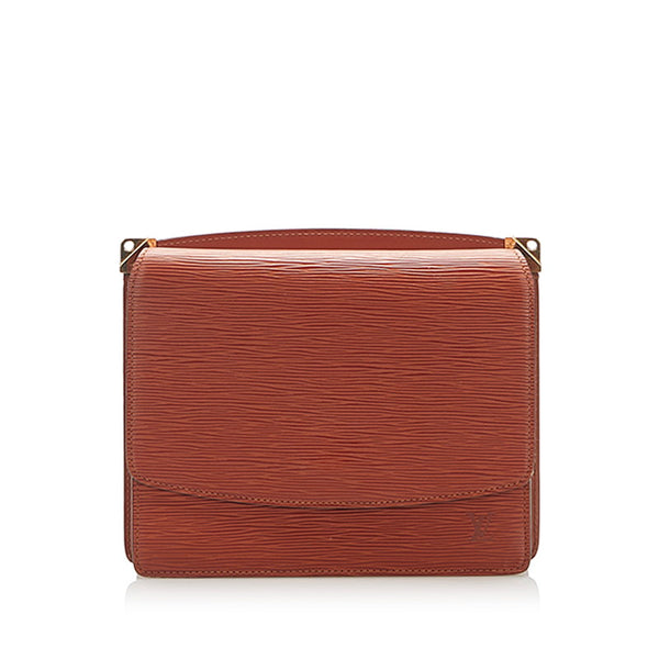 ルイ ヴィトン エピ グルネル M52363 ブラウン レザー ショルダーバッグ レディース LOUIS VUITTON 中古