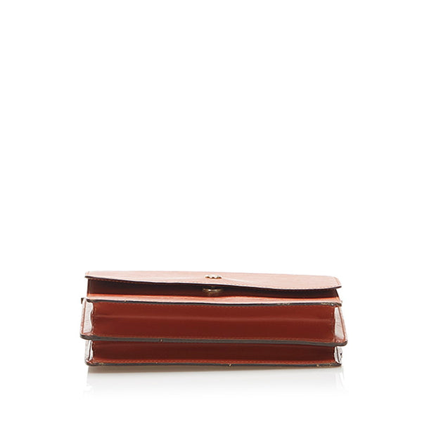 ルイ ヴィトン エピ グルネル M52363 ブラウン レザー ショルダーバッグ レディース LOUIS VUITTON 中古