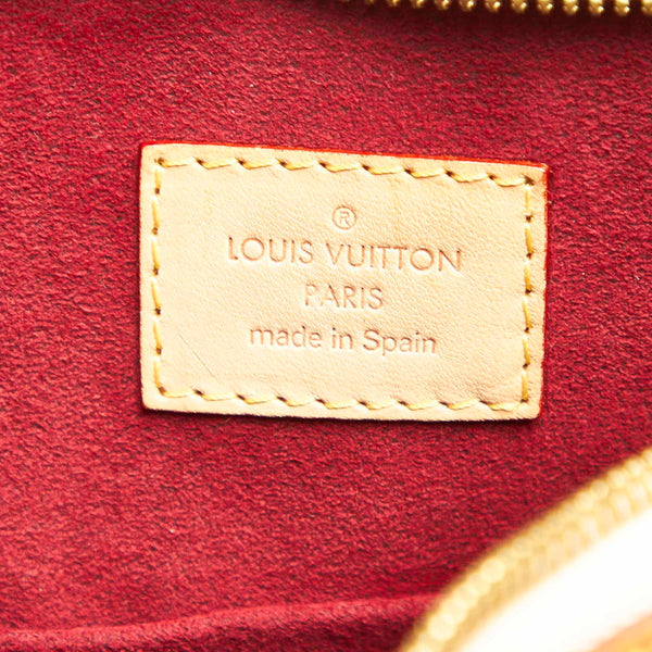 ルイ ヴィトン マルチカラー グレタ M40195 ホワイト PVC レザー 肩掛け ショルダーバッグ レディース LOUIS VUITTON 中古
