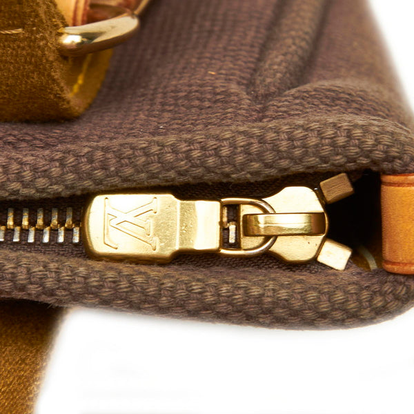ルイ ヴィトン アンティグア カバ M40086  ブラウン キャンバス トートバッグ レディース LOUIS VUITTON 中古
