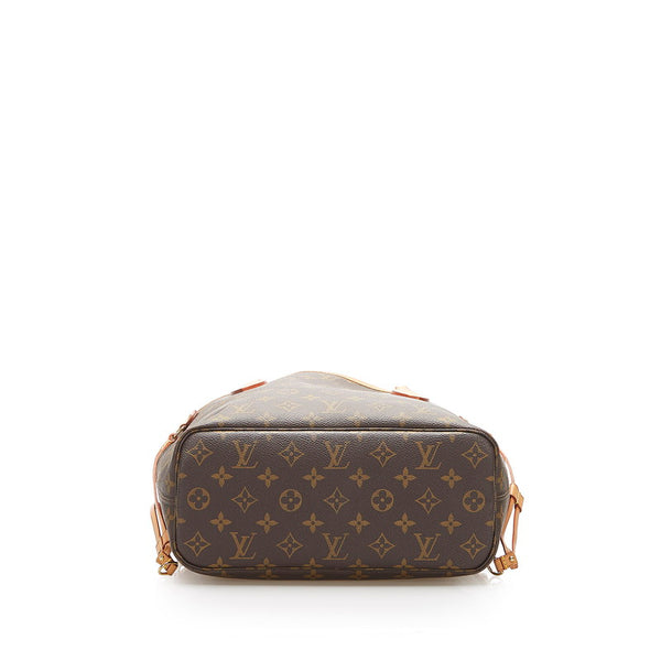 ルイ ヴィトン モノグラム ネヴァーフルPM M41000 ブラウン PVC レザー トートバッグ レディース LOUIS VUITTON 中古