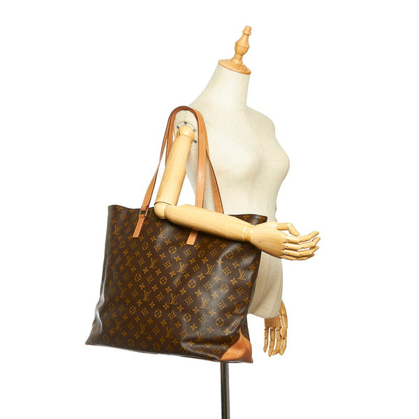 ルイ ヴィトン モノグラム カバアルト M51152 ブラウン PVC レザー トートバッグ レディース LOUIS VUITTON 中古