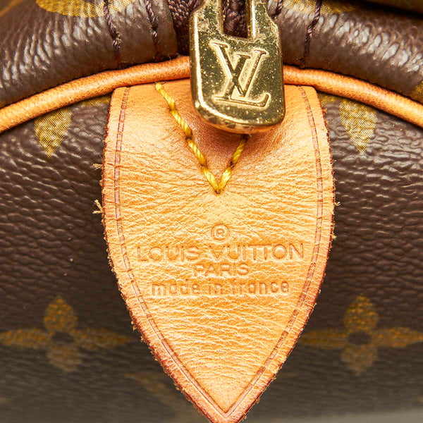 ルイ ヴィトン モノグラム キーポル 50 M41426 ブラウン PVC レザー ボストンバッグ レディース LOUIS VUITTON 中古