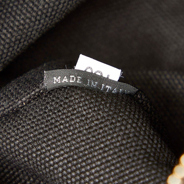プラダ カナパ カモフラージュ BN2020 グリーン ブラック キャンバス トートバッグ レディース PRADA 中古