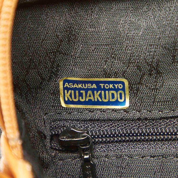 サンローラン ブラック ブラウン PVC レザー ハンドバッグ レディース SAINT LAURENT 中古