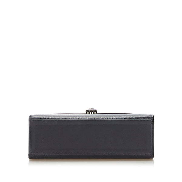 バーバリー ブラック レザー ハンドバッグ ショルダーバッグ 2WAY レディース BURBERRY 中古