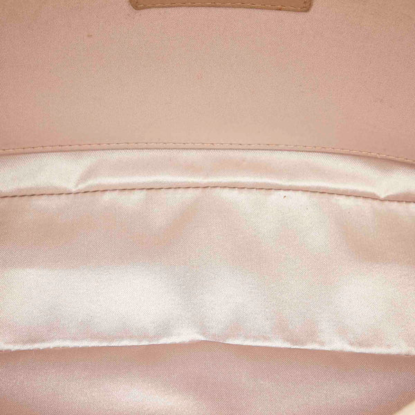 シャネル ニュートラベル ベージュ キャンバス レザー チェーン ショルダーバッグ レディース CHANEL 中古