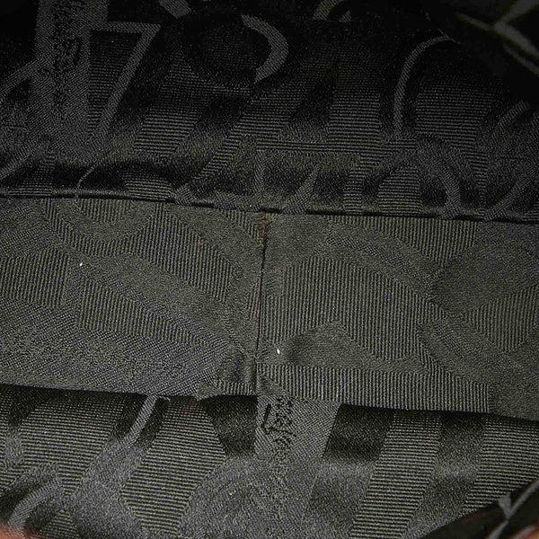 サルヴァトーレフェラガモ AQ-21 9245 ブラウン レザー ハンドバッグ レディース Salvatore Ferragamo 【中古】