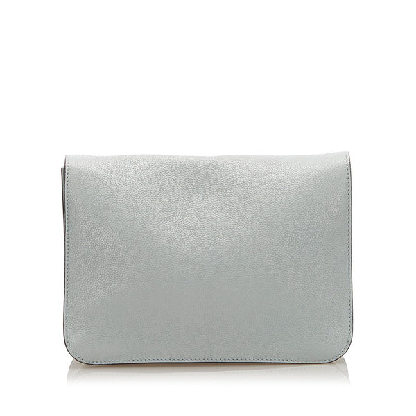 グッチ ニュージャッキー 362971 グレー レザー 肩掛け ショルダーバッグ レディース GUCCI 中古