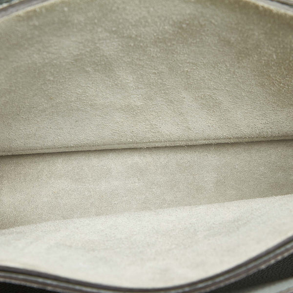 グッチ ニュージャッキー 362971 グレー レザー 肩掛け ショルダーバッグ レディース GUCCI 中古