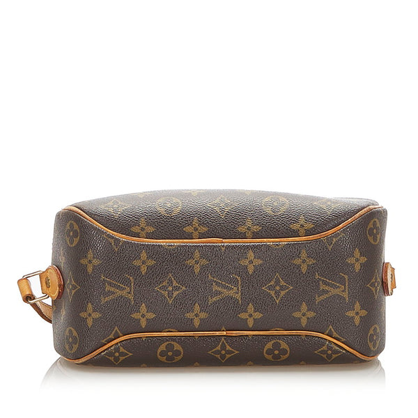 ルイ ヴィトン モノグラム ブロワ M51221 ブラウン PVC レザー 斜め掛け ショルダーバッグ レディース LOUIS VUITTON 中古