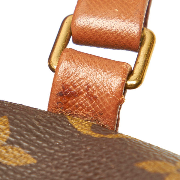 ルイ ヴィトン モノグラム パピヨン30 旧型 M51365 ブラウン PVC レザー ハンドバッグ レディース LOUIS VUITTON 中古