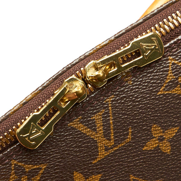 ルイ ヴィトン モノグラム アルマ M51130 ブラウン PVC レザー ハンドバッグ レディース LOUIS VUITTON 中古