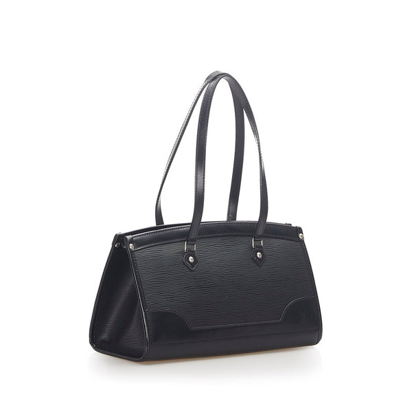 ルイ ヴィトン エピ マドレーヌ M59332 ブラック レザー 肩掛け ショルダーバッグ レディース LOUIS VUITTON 中古