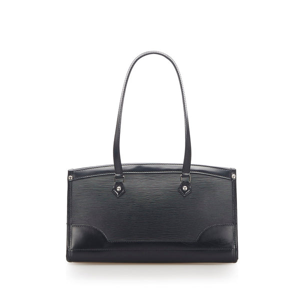 ルイ ヴィトン エピ マドレーヌ M59332 ブラック レザー 肩掛け ショルダーバッグ レディース LOUIS VUITTON 中古
