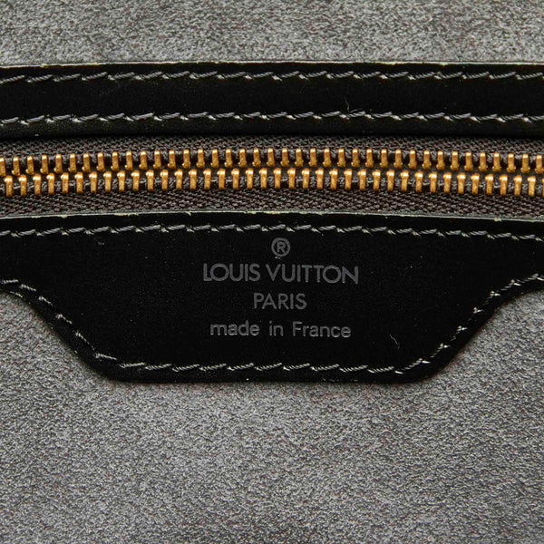 ルイ ヴィトン エピ サンジャックショッピング M52262  ブラック レザー ショルダーバッグ レディース LOUIS VUITTON 中古