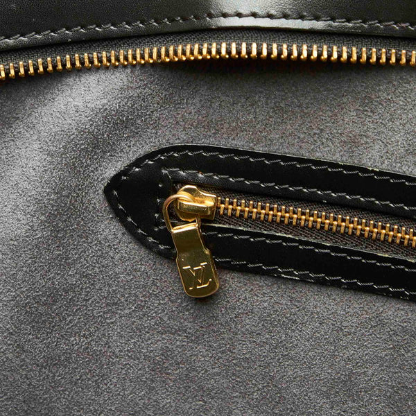 ルイ ヴィトン エピ サンジャックショッピング M52262  ブラック レザー ショルダーバッグ レディース LOUIS VUITTON 中古