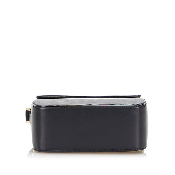 ルイ ヴィトン エピ ビュシ M52202  ブラック レザー ショルダーバッグ レディース LOUIS VUITTON 中古