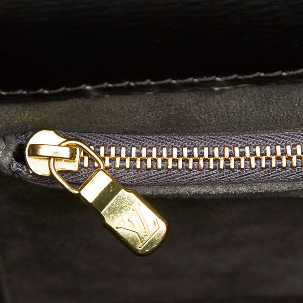 ルイ ヴィトン エピ ビュシ M52202  ブラック レザー ショルダーバッグ レディース LOUIS VUITTON 中古