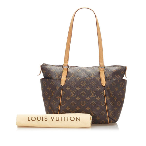 ルイ ヴィトン モノグラム トータリー PM M56688 ブラウン PVC レザー トートバッグ レディース LOUIS VUITTON 中古