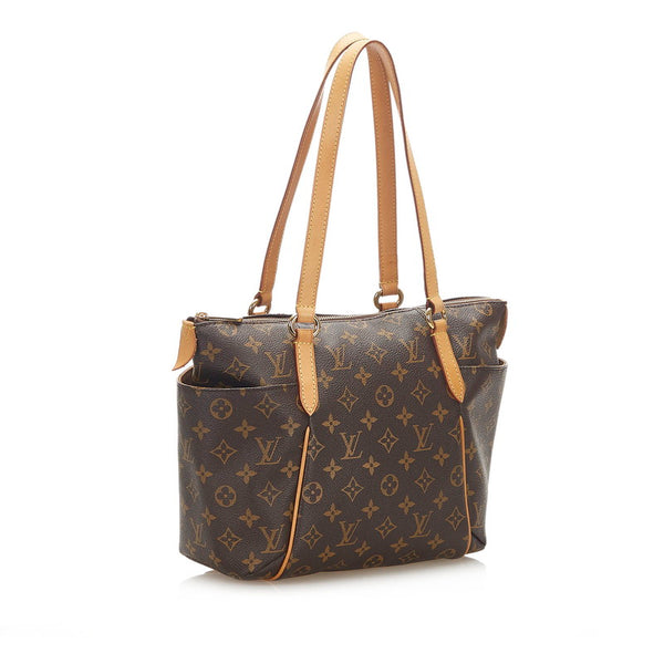 ルイ ヴィトン モノグラム トータリー PM M56688 ブラウン PVC レザー トートバッグ レディース LOUIS VUITTON 中古
