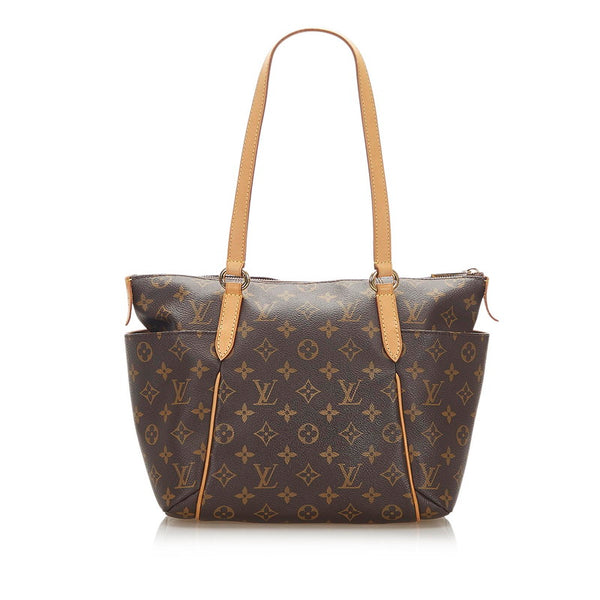 ルイ ヴィトン モノグラム トータリー PM M56688 ブラウン PVC レザー トートバッグ レディース LOUIS VUITTON 中古