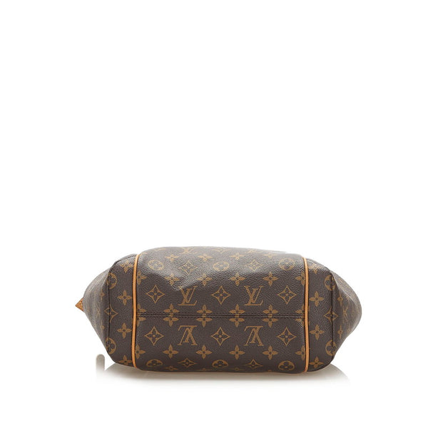 ルイ ヴィトン モノグラム トータリー PM M56688 ブラウン PVC レザー トートバッグ レディース LOUIS VUITTON 中古