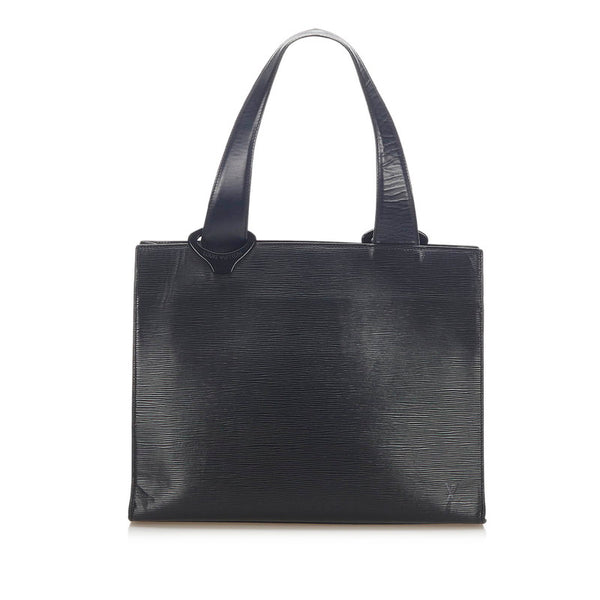 ルイ ヴィトン エピ ジェモ M52452 ブラック レザー トートバッグ レディース LOUIS VUITTON 中古