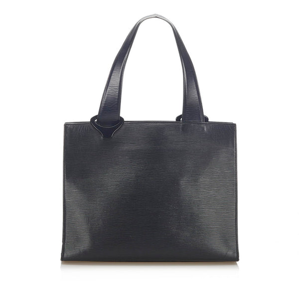 ルイ ヴィトン エピ ジェモ M52452 ブラック レザー トートバッグ レディース LOUIS VUITTON 中古