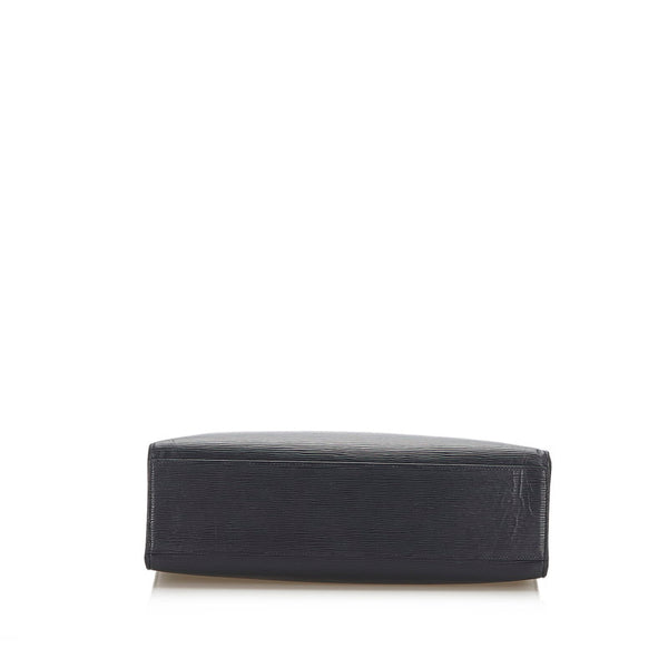 ルイ ヴィトン エピ ジェモ M52452 ブラック レザー トートバッグ レディース LOUIS VUITTON 中古