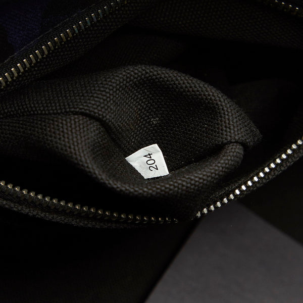 プラダ カナパ カモフラージュ B2642B ブルー グリーン キャンバス ハンドバッグ レディース PRADA 中古