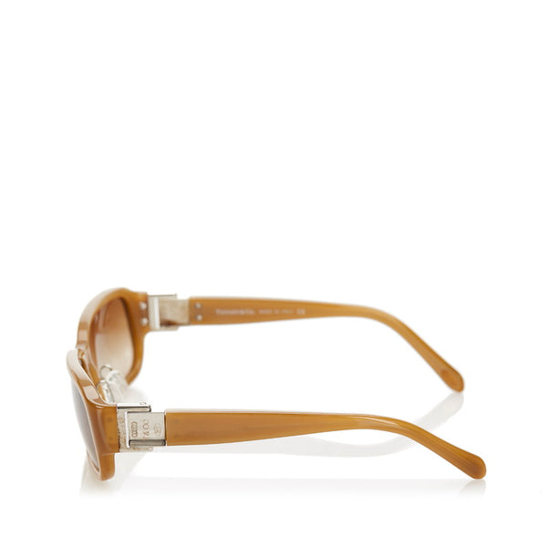 ティファニー ベージュ プラスチック サングラス レディース TIFFANY&Co. 【中古】