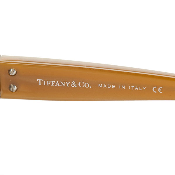 ティファニー ベージュ プラスチック サングラス レディース TIFFANY&Co. 【中古】