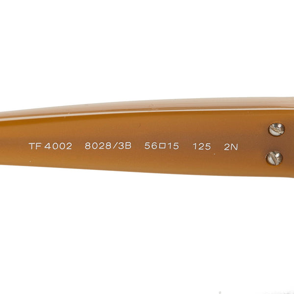 ティファニー ベージュ プラスチック サングラス レディース TIFFANY&Co. 【中古】