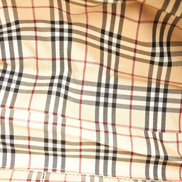 バーバリー キャメル レザー ショルダーバッグ レディース BURBERRY 【中古】