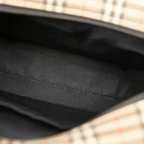 バーバリー ブラウン レザー 肩掛け ショルダーバッグ レディース BURBERRY 【中古】