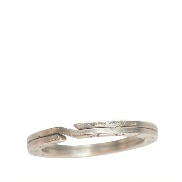 ブルガリ ブルガリ ブルガリ キーリング SV925 シルバー キーリング メンズ BVLGARI 【中古】